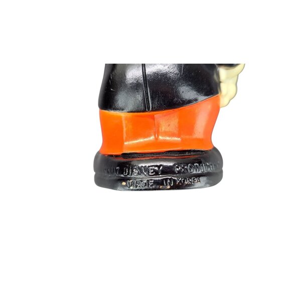 Vintage Mickey Mouse Coin Bank Rubber Plastic Korea Walt Disney Productions 70s - Picture 4 of 9